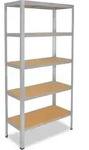 shelfplaza HOME 180x80x40 cm Schwerlastregal in verzinkt mit 5 B&ouml;den und 175 kg