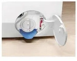 Electrolux EW8W1684BI, Frontlader, Integriert, Schwarz, Wei&szlig;, Links, Schwarz,
