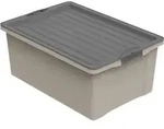 Rotho Aufbewahrungsbox 38L Evo Total Protection - Kunststoffbox 57,0 x 40 x 25,0 cm -