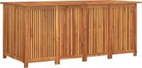 vidaXL Gartenbox 200x80x75 cm Massivholz Akazie