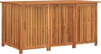 vidaXL Gartenbox 150x80x75 cm Massivholz Akazie