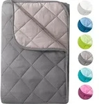 Microfaser Sommer Steppbett 135x200 grau & hellgrau / OEKO-TEX / kochfest 95&deg; /