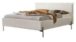 HASENA Polsterbett Nora F&uuml;&szlig;e anthracit Bouclestoff ivory 160x200 - Beige