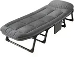 Klappbett Irmchen, G&auml;stebett, 66x190 cm, 150 kg, verstellbares Kopfteil,...