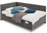 Meise M&ouml;bel Kinderbett Cool 120x200 cm | Bettgestell | Kopfteil & R&uuml;ckenteil glatt