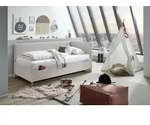 Meise M&ouml;bel Kinderbett Cool 90x200 cm | Bettgestell | Kopfteil & R&uuml;ckenteil glatt 