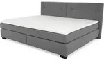 Jockenh&ouml;fer Family Boxspringbett 140x200 cm Dunkelgrau - Grau