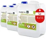 4x 5 L FLAMBIOL&reg; Premium Brenngel