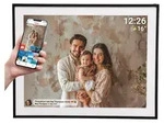 Denver PFF-1970 19&prime;&prime; Frameo WLAN Bilderrahmen mit IPS & Auto-Drehung -...