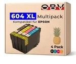 Kompatible Druckerpatronen 604XL f&uuml;r Epson, 4er Set