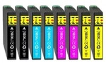 8er Sparpack Druckerpatronen ersetzt Epson 502XL (502) f&uuml;r WF-2860 WF-2865...