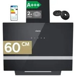 CIARRA Kopffreihaube A+++ 650 m3/h Dunstabzugshaube 60cm WIFI + APP & Touch...