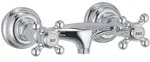 KLUDI 1926 Brausearmatur, Wandmontage, Kreuzgriffe, 516100520