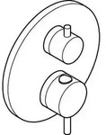 GROHE Atrio, Stahl, 1 St&uuml;ck(e) - Silber