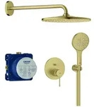 GROHE 25287GN0, Geb&uuml;rsteter Stahl - Wei&szlig;