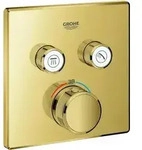 GROHE Thermostat Grohtherm SmartControl 29124, mit 2 Absperrventilen,
