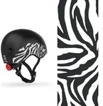 Scoot & Ride Kinderhelm XXS-S Graphics - Schwarz/Wei&szlig;
