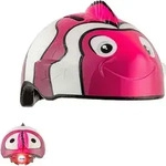 Fahrradhelm f&uuml;r Kinder | Pinker Clownfisch | Crazy Safety | EN1078 - Rosa