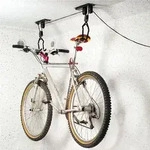 Fahrradaufh&auml;ngung Fahrradlift Fahrrad Aufh&auml;ngung Deckenlift - Schwarz