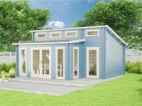 Luxhut L1.1.00351.0, Luxhut Alpholz Gartenhaus Lausitz Prima aus Holz Holzhaus