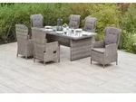 Merxx Gartenm&ouml;belset Riviera 13tlg., 4 Sessel inkl. Kissen, 2 Gasdrucksessel...