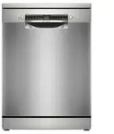 Bosch Serie 4 SMS4HMI07E, Freistehend, Standardgr&ouml;&szlig;e (60 cm), Edelstahl, Silber,