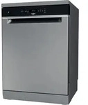 Whirlpool WFO 3T141 X, Freistehend, Standardgr&ouml;&szlig;e (60 cm), Edelstahl, Schwarz,