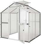 KGT Gew&auml;chshaus "Galant II" pressblank 4,5 m&sup2; 10 mm HKP