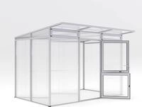 KGT Gew&auml;chshaus "Santini II" pressblank 6,1 m&sup2; 16 mm HKP