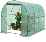 WOLTU Gew&auml;chshaus, Tomatenhaus mit T&uuml;r 6 Fenster, 300x200x200 cm, Gr&uuml;n -...