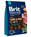 BRIT Premium by Nature Sensitive Lamb with rice - Trockenfutter f&uuml;r Hunde - 3 kg