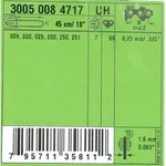 Stihl Rollomatic E, Massive Kettens&auml;genschiene, Stihl, 45 cm, Wei&szlig;, 1 St&uuml;ck(e),