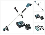 Makita DUR 368 ARG Akku Freischneider 36 V ( 2 x 18 V ) Zweihandgriff Brushless + 2x