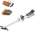 FUXTEC 2x20V Akku MotorsenseFX-E2MSSET- 25,5cm - 35cm Schnittbreite | mit Akku | mit
