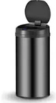Juskys Automatik M&uuml;lleimer mit Sensor 40L f&uuml;r K&uuml;che - elektrischer Deckel -