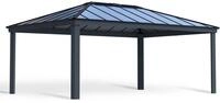 Palram - Canopia Aluminium Pavillon Dallas 1418 Anthrazit 611x425x208 cm