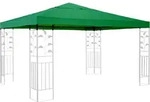 Ersatzdach f&uuml;r Pavillon 3x3m Gr&uuml;n Ersatzbezug Pavillondach - Gr&uuml;n