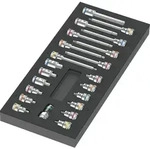 Wera 05150113001, Steckschl&uuml;ssel-Satz, 3/8", Metrisch, 4,5,6,7,8,10 mm, TX15,...
