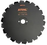 Stihl 41197134200, B&uuml;rstenschneider-Klinge, Schwarz, Stahl, 1 St&uuml;ck(e)