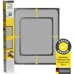 EASYmaxx Insect Protect Teleskop-Insektenschutzgitter mit Netz - anthrazit - Grau