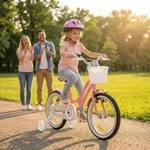 Actionbikes Kinderfahrrad Starlight 16 Zoll | Kinder Fahrrad - V-Brake Bremsen -