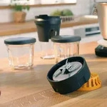BOSCH TastyMoments MUZS68TM Multi-Zerkleinerer-Set, Farbe:Schwarz - Schwarz