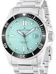 Jacques Lemans 1-2170I Hybromatic Diver Herrenuhr 41mm 20ATM - Silber