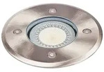 Lindby Bodeneinbauleuchte Insa, &Oslash;11cm, Edelstahl, GU10, IP67 - Silber/Grau