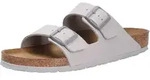 Birkenstock Arizona BF Zwei Verstellbare Riemen Damen Birko Flor Sandalen in Stein