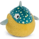 Nici Kuscheltier Kugelfisch Volker 20 cm gelb/blau Pl&uuml;schfisch - Blau/Gelb