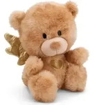 NICI Kuscheltier Schutzengel B&auml;r La La Bearie braun 28cm - Gold