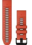 Garmin Ersatzarmband QuickFit 26mm Silikon red graphite - Grau/Rot