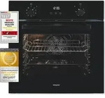 Exquisit Einbaubackofen EBE257-H-020 schwarz | Energieeffizienzklasse A | 58,9 l