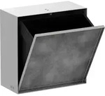 HANSGROHE 56090700 Einbau Abfalleimer XtraStoris Rock - Wei&szlig;